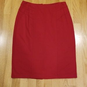 Chico's Red Skirt